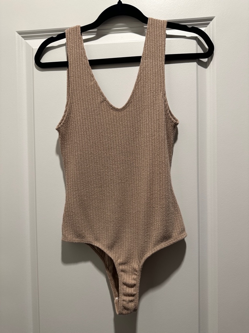 Tan Knit Bodysuit
